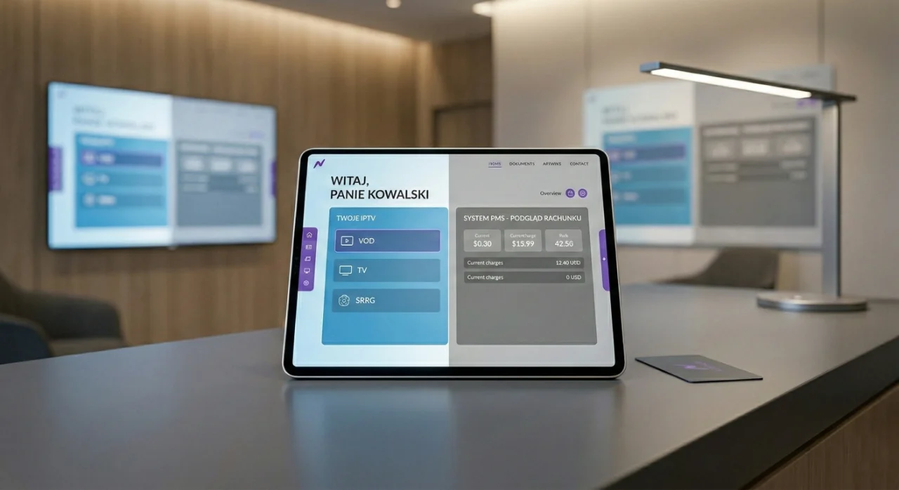 Integracja IPTV z systemem PMS hotelu